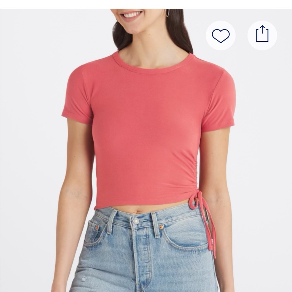Coral Tie-Side/Ruche Top